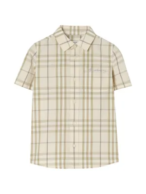 Designer Boys Shirts from Burberry Kids - Farfetch