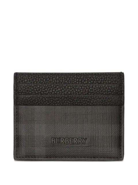 Burberry City Check card case