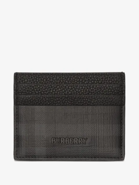 Burberry City Check card case