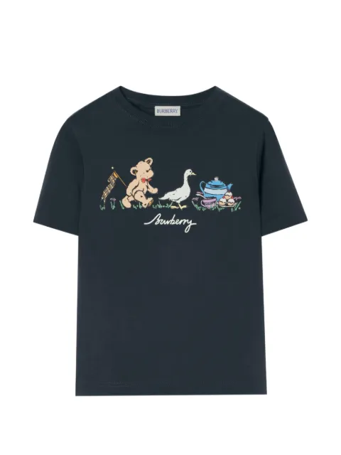 Burberry Kids teddy bear’s picnic cotton T-shirt