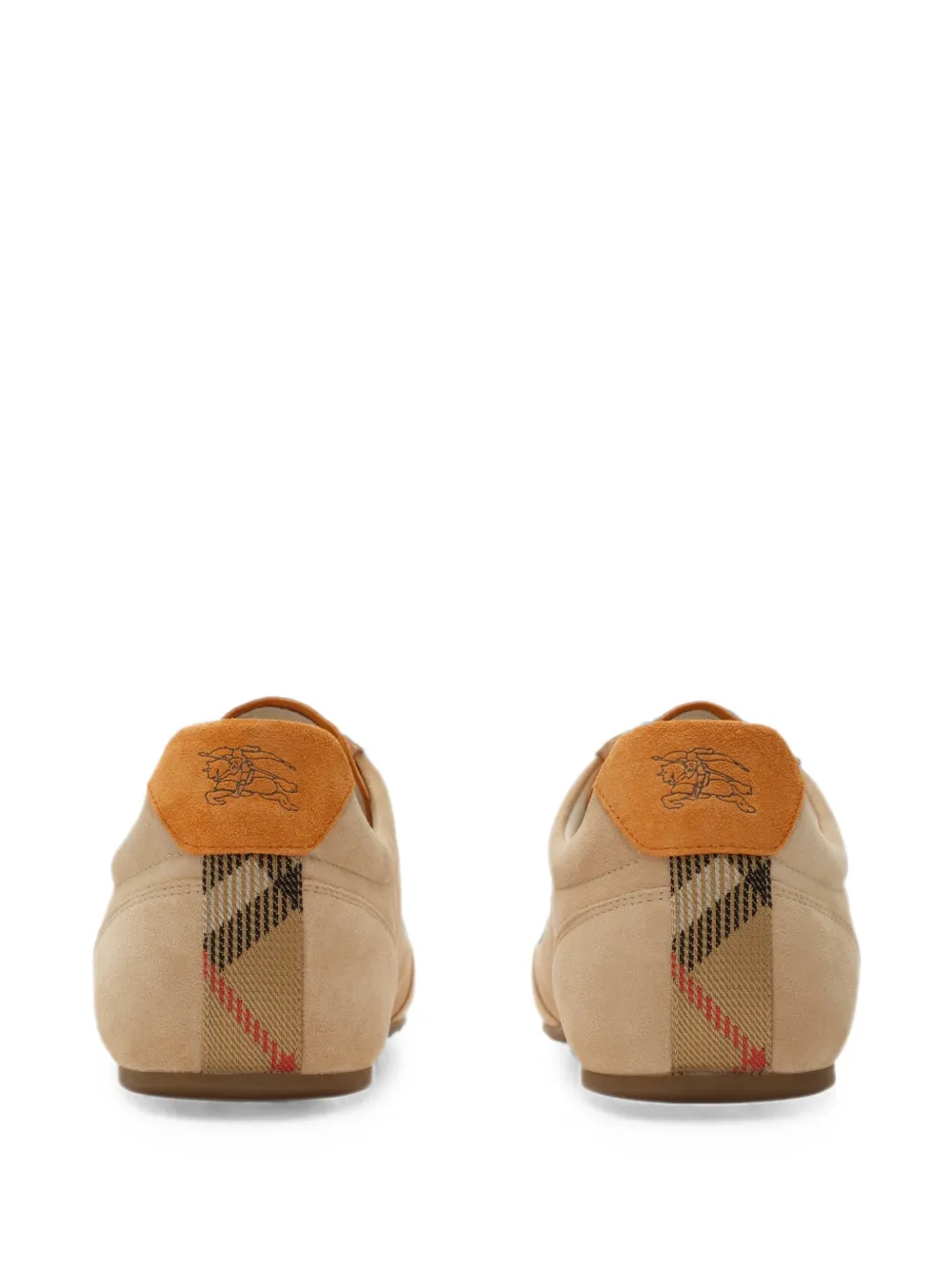 Burberry suede Knight runner sneakers Beige