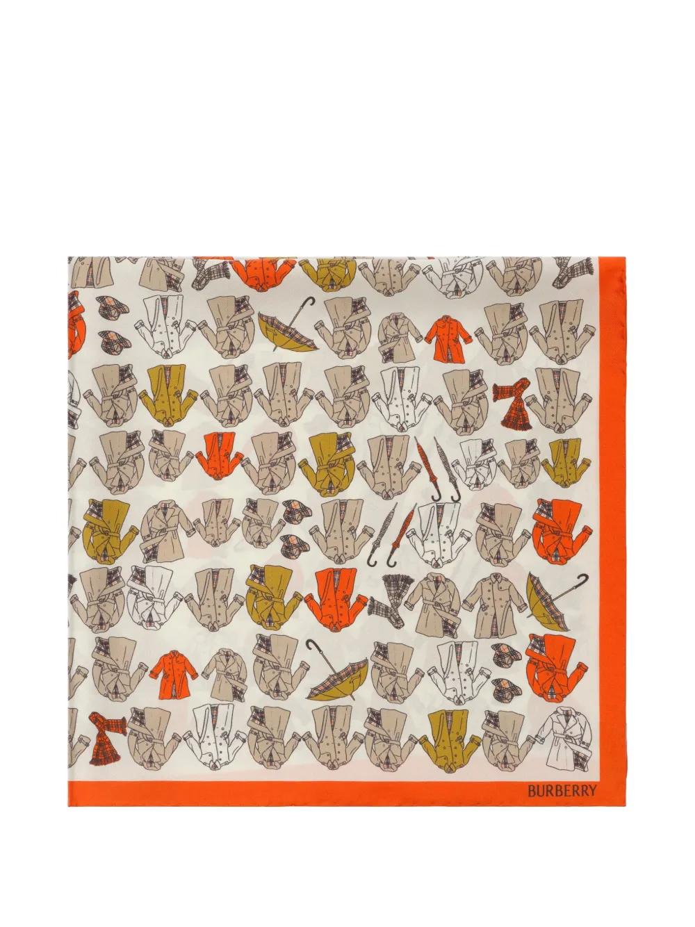 Burberry Zijden sjaal Beige