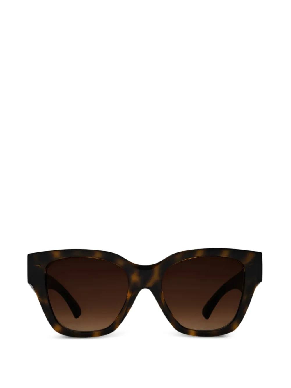 Burberry Heritage square sunglasses - Marrone