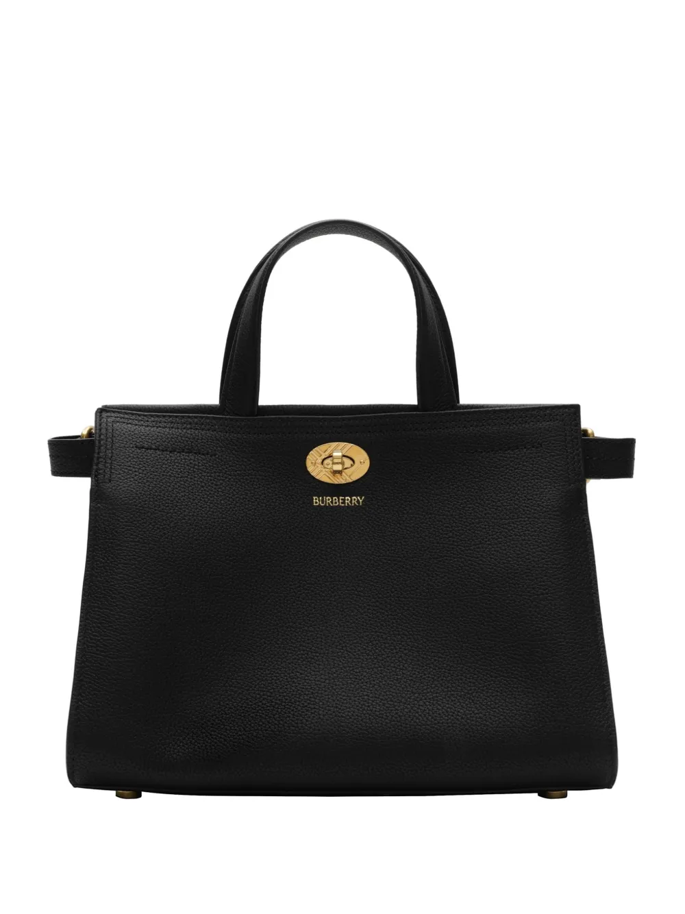 Burberry mini Cotswolds Check tote bag - Schwarz
