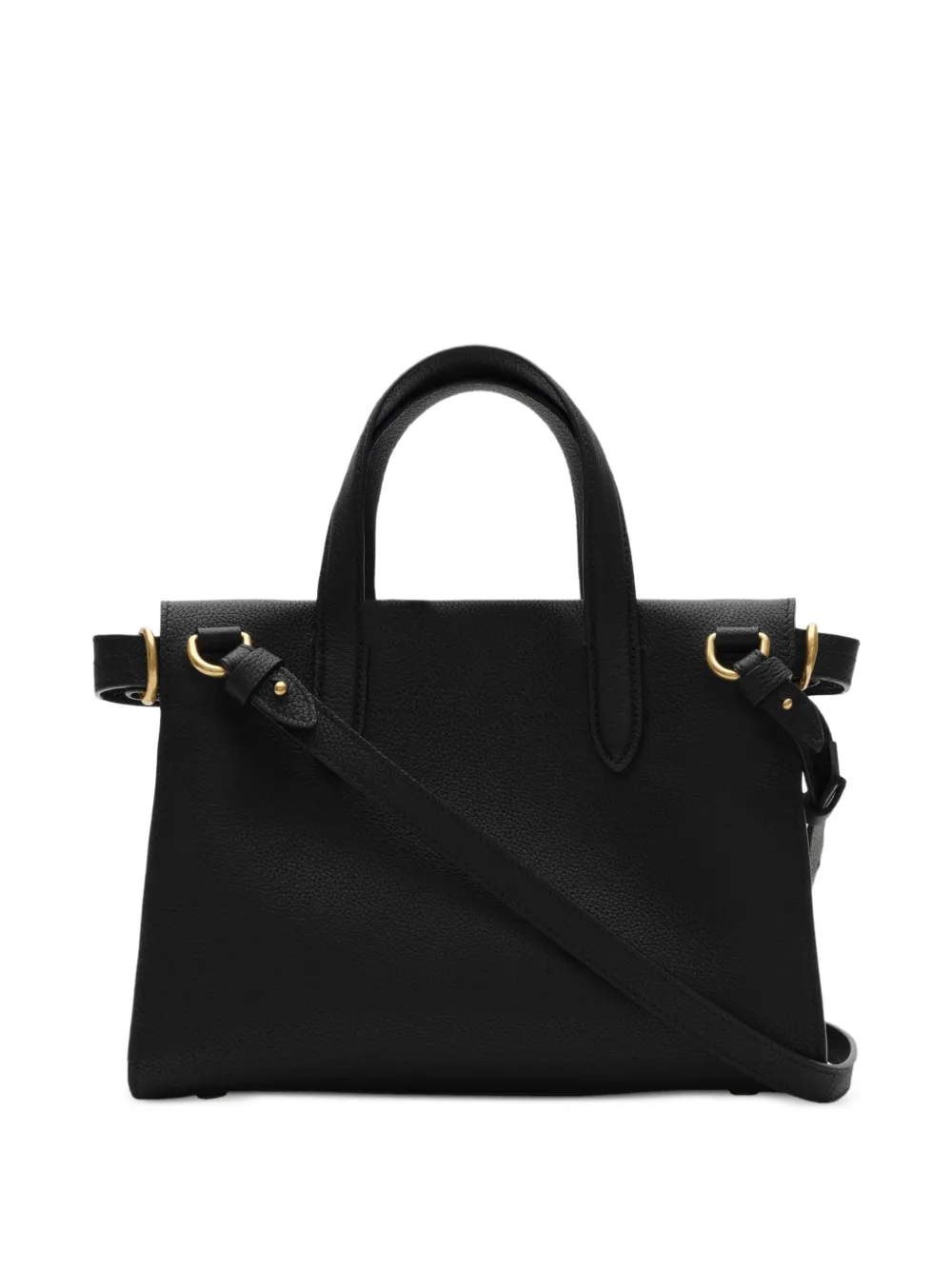 Burberry Cotswolds Check mini-shopper Zwart