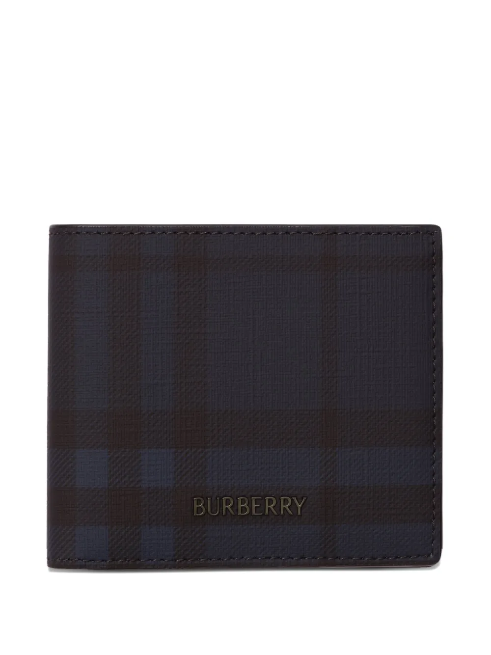 Burberry City Check bifold wallet - Nero