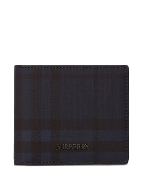 Burberry City Check bifold wallet