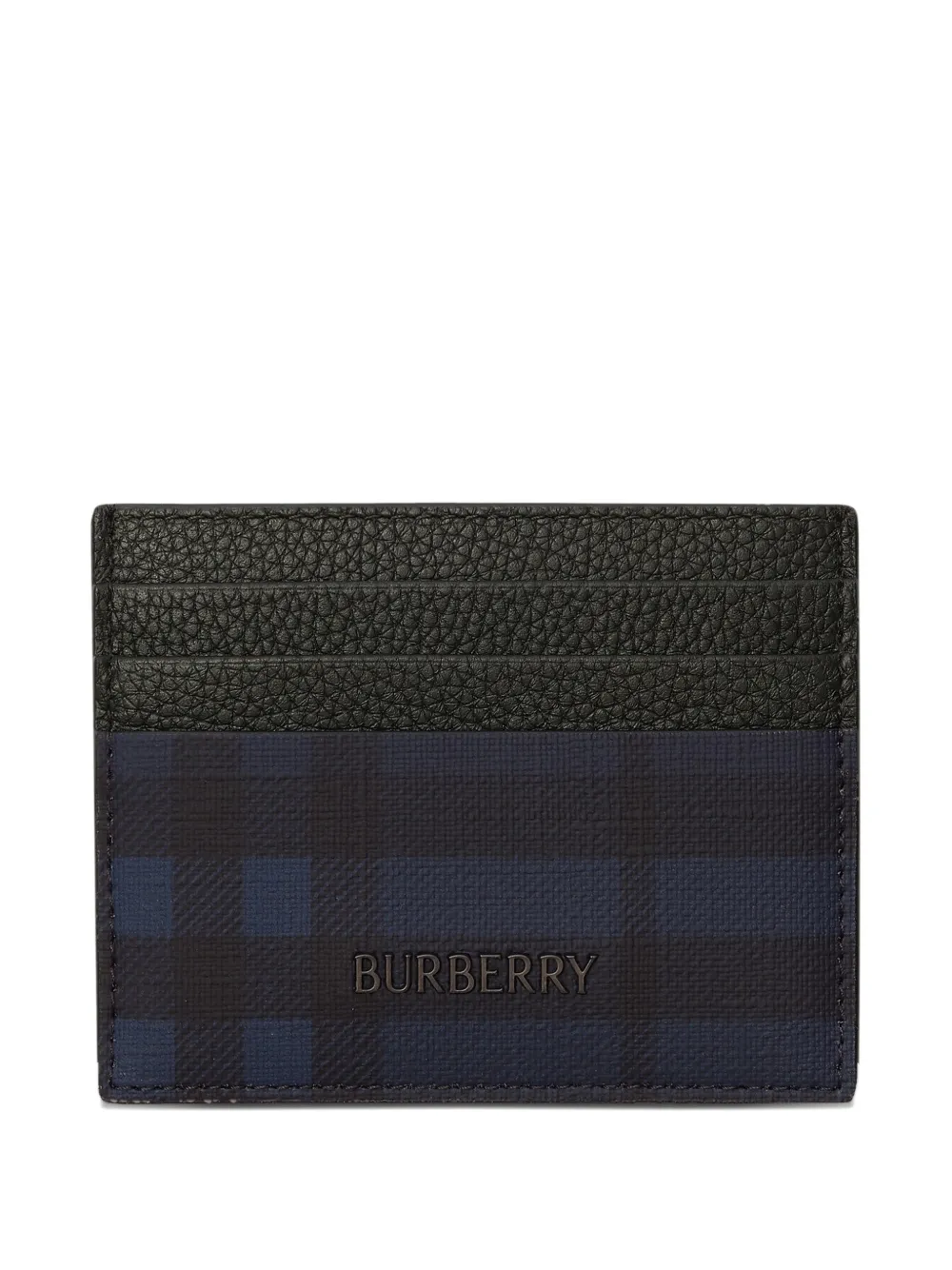 Burberry City Check card case - Nero