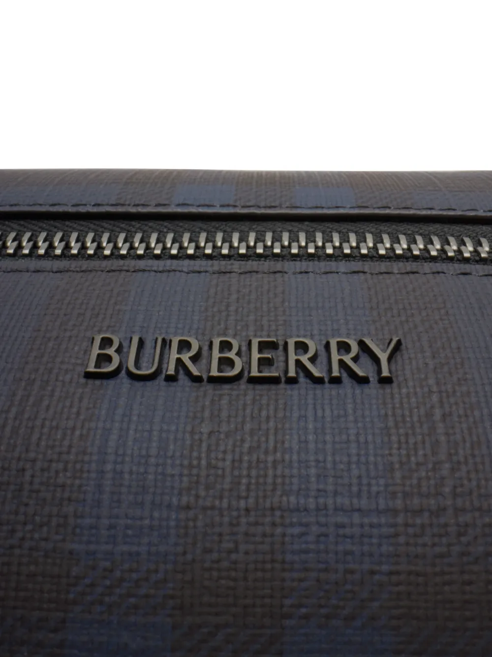 Burberry Geruite toilettas Blauw