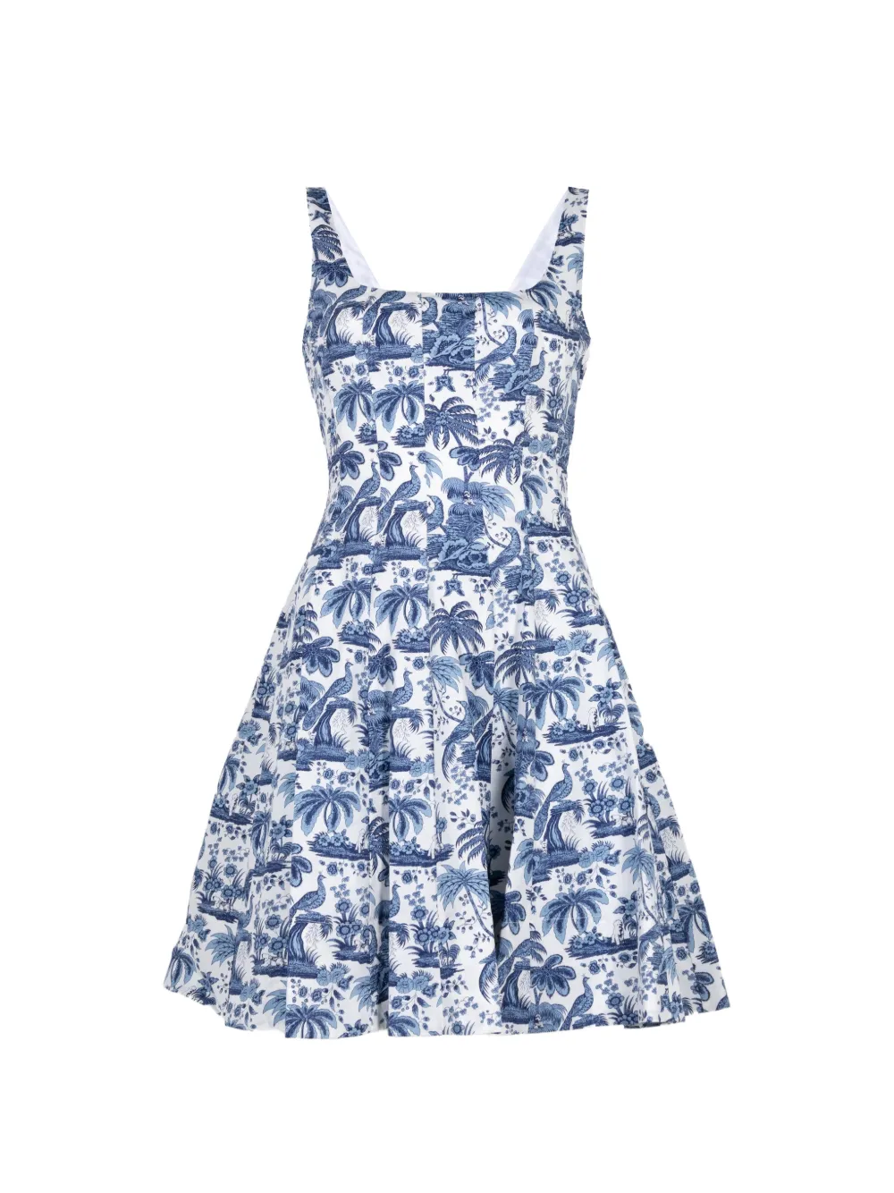STAUD Wells mini dress - Blu
