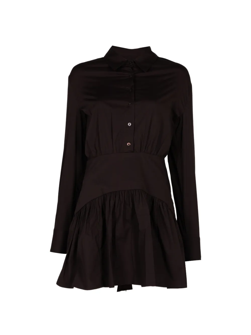 STAUD Rococo mini dress - Braun