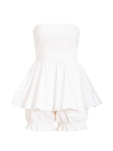 Contessa Mills Lulu peplum-hem romper