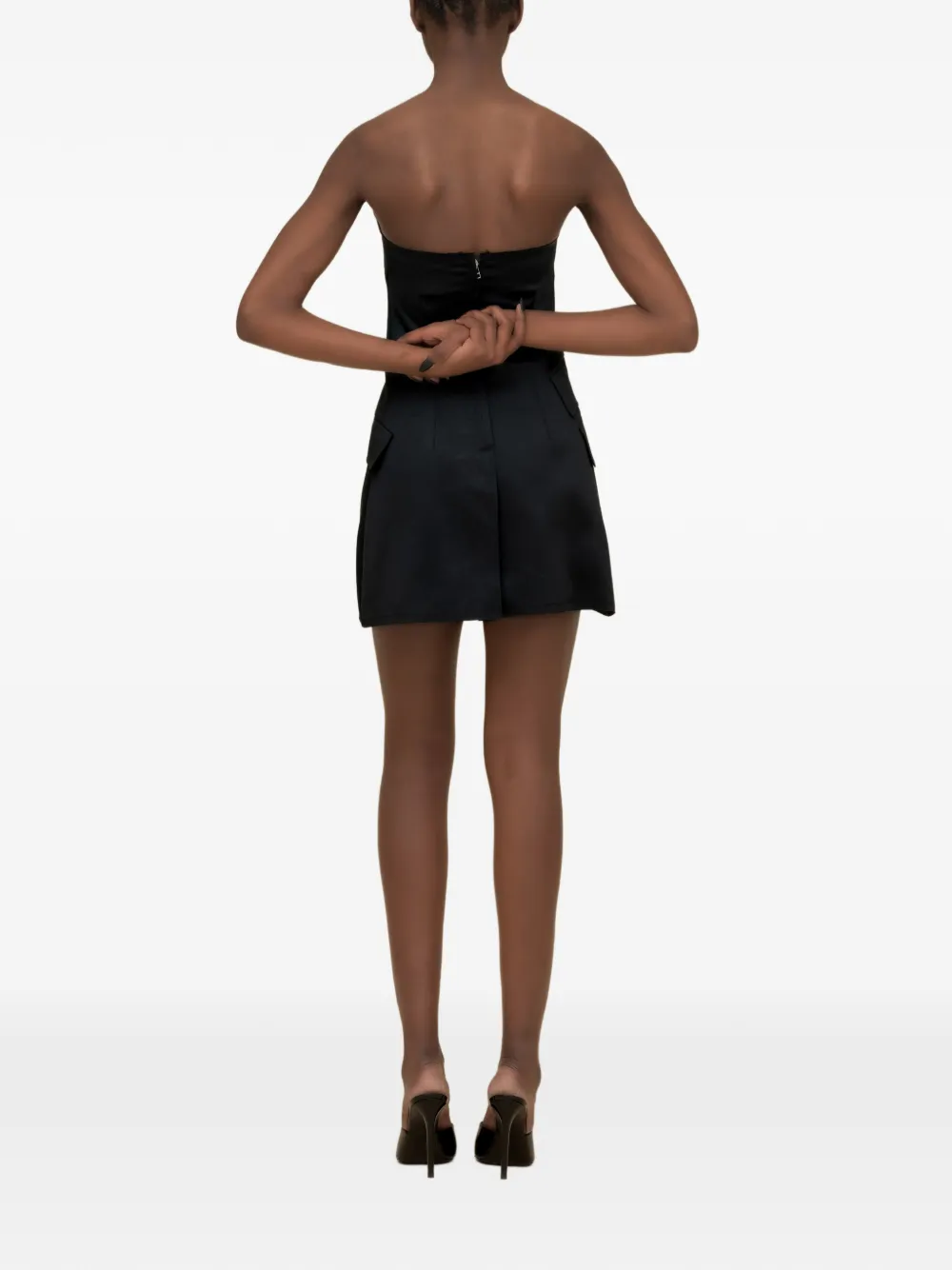 Contessa Mills Craft mini-jurk Zwart