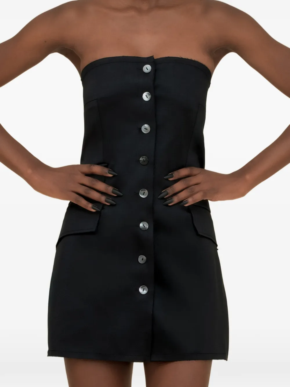 Contessa Mills Craft mini-jurk Zwart