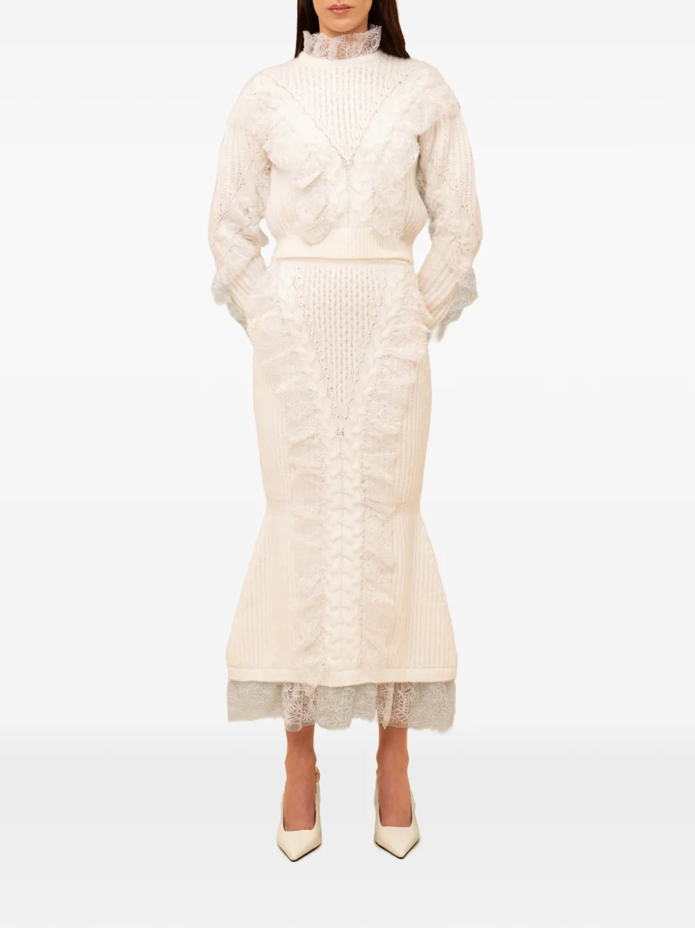  Contessa Mills Pull Wildes - Blanc 