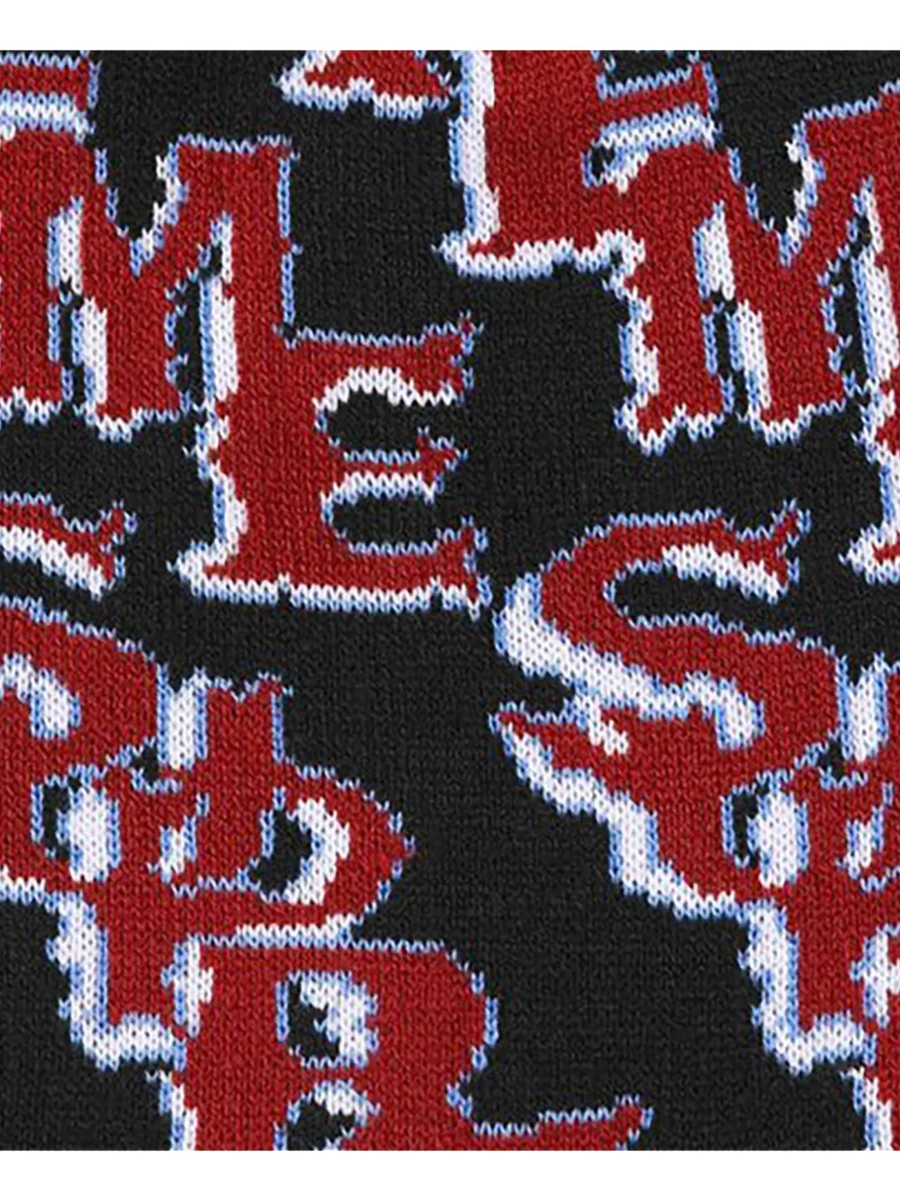 Supreme Muts met print Zwart