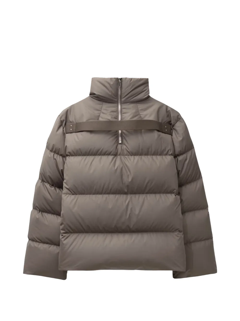 Moncler x Rick Owens Cyclopic gewatteerd donsjack Grijs