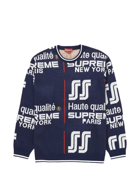Supreme Qualite knit sweater
