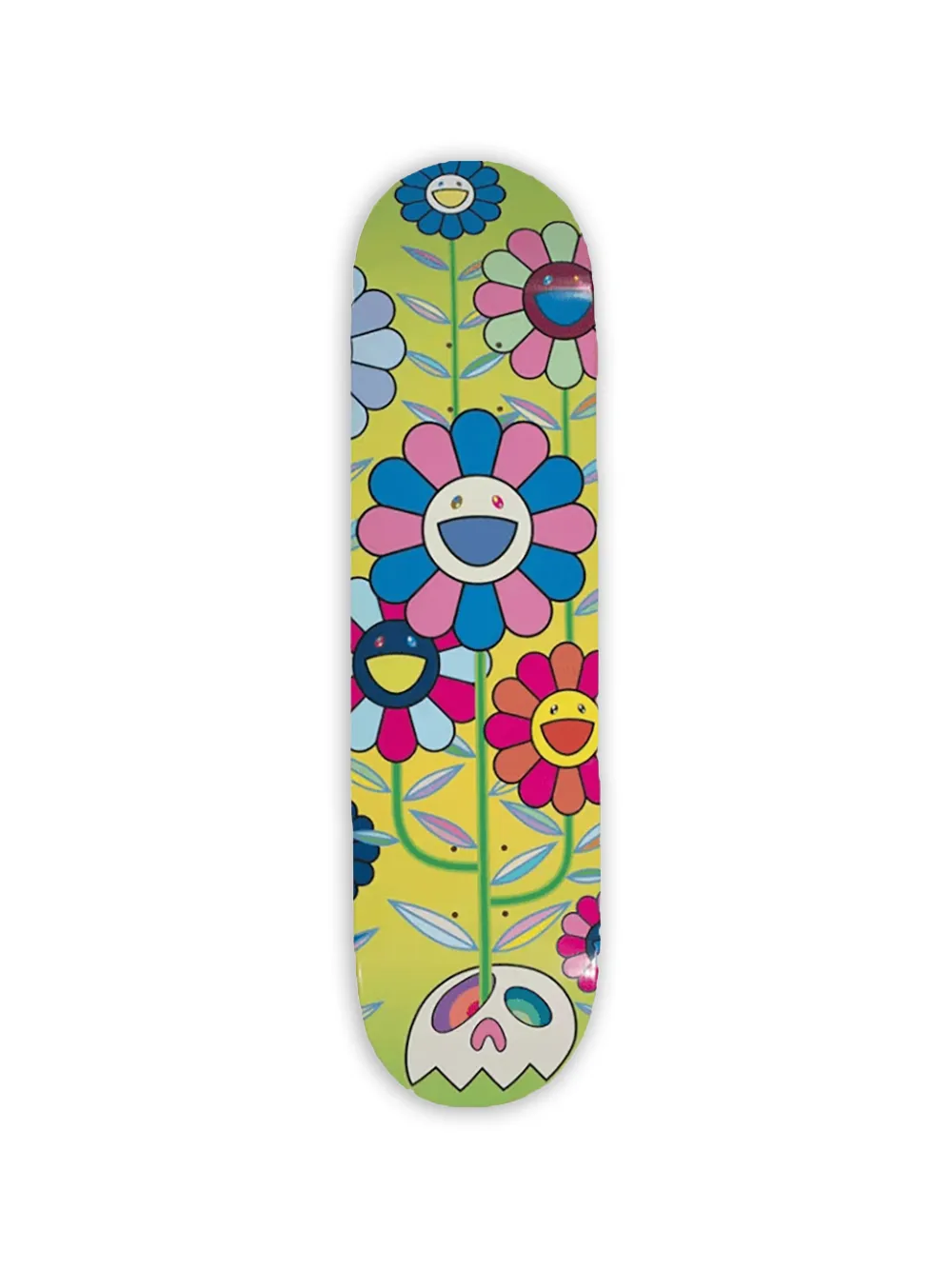 Takashi Murakami ComplexCon Flower Cluster Skateboard-Deck - Grün