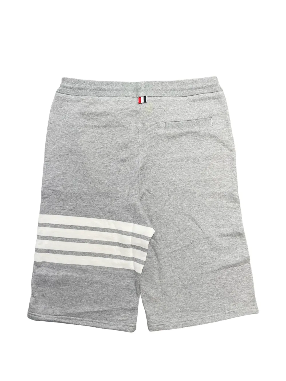 Thom Browne Gestreepte shorts Grijs