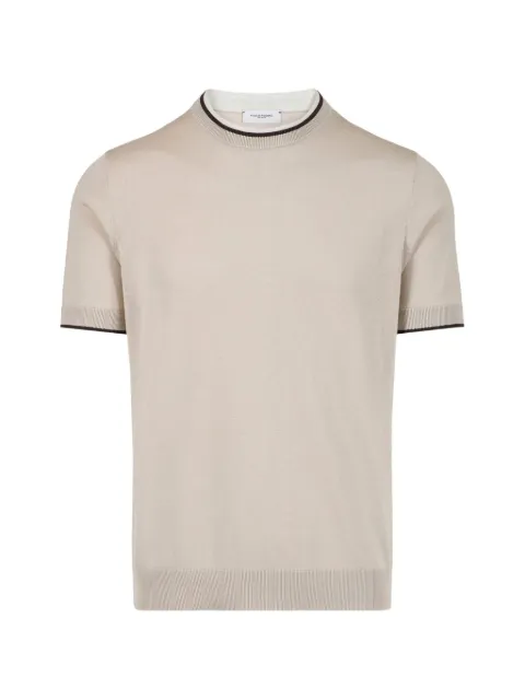 Paolo Pecora jersey con ribete en contraste