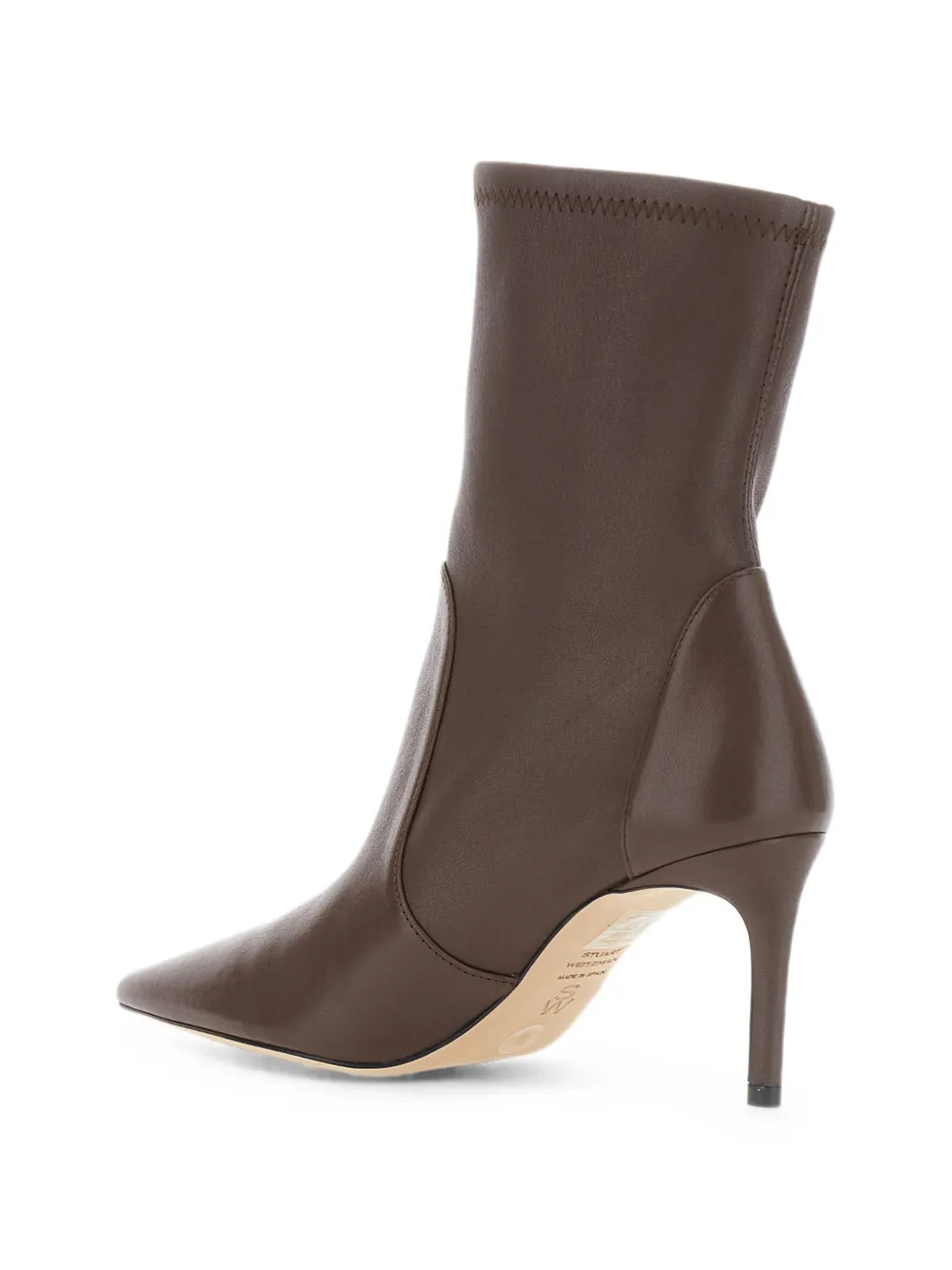 Stuart Weitzman Stuart Power pointed-toe ankle boots Bruin