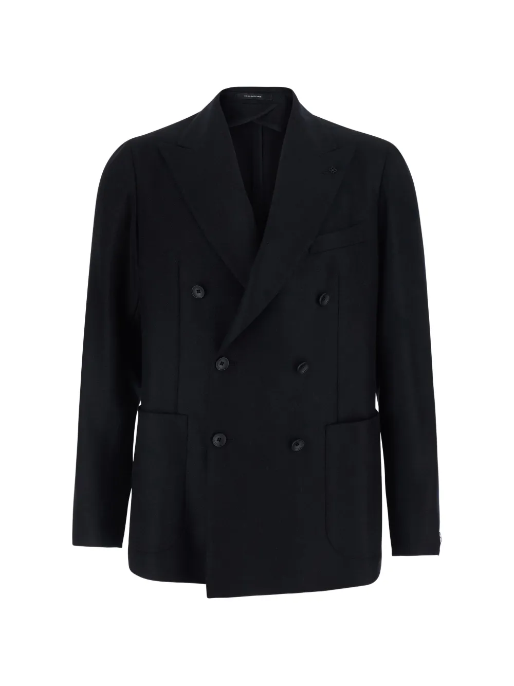Tagliatore double-breasted buttoned blazer - Schwarz