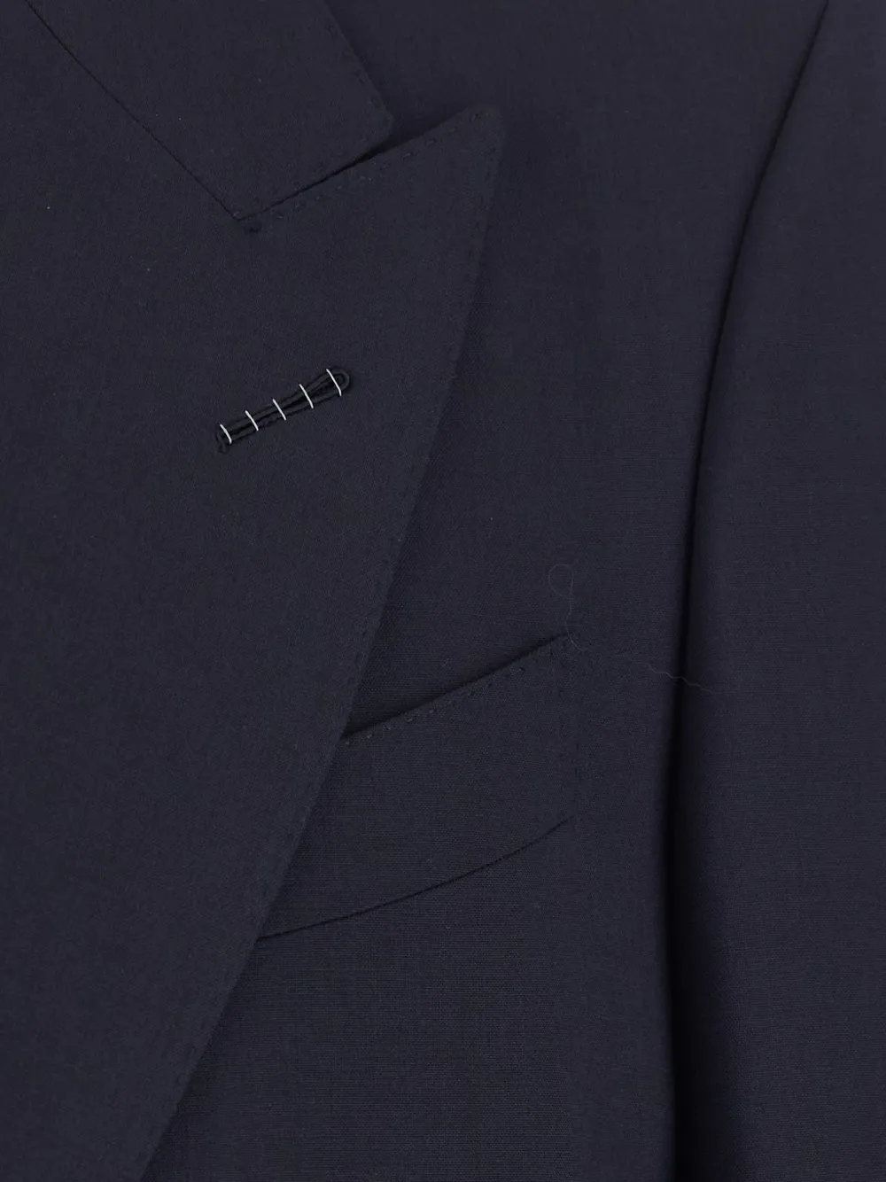 TOM FORD Shelton pak met enkele rij knopen en puntige revers Blauw