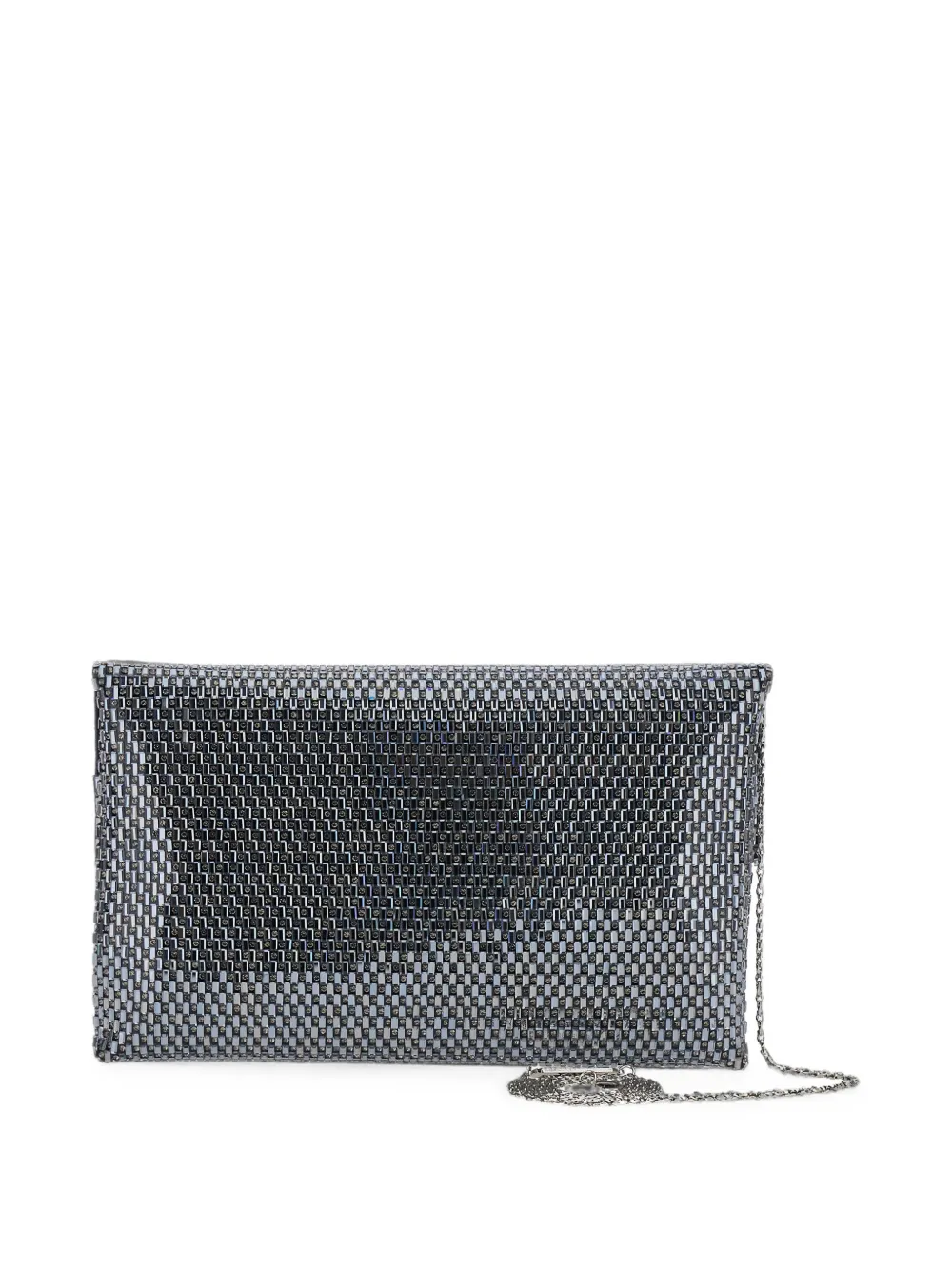 TWENTY FOURHAITCH Clutch verfraaid met kristallen Grijs