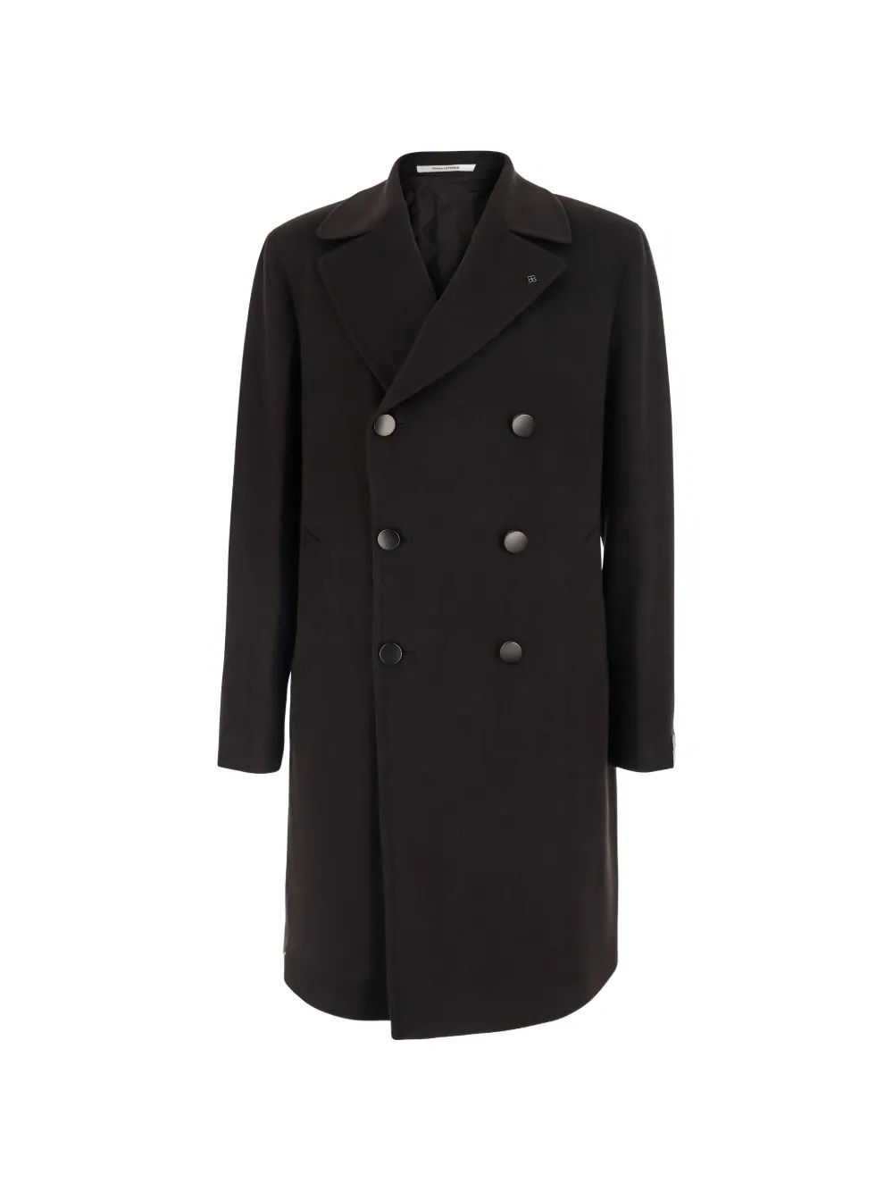 Tagliatore double-breasted long-sleeve coat - Braun