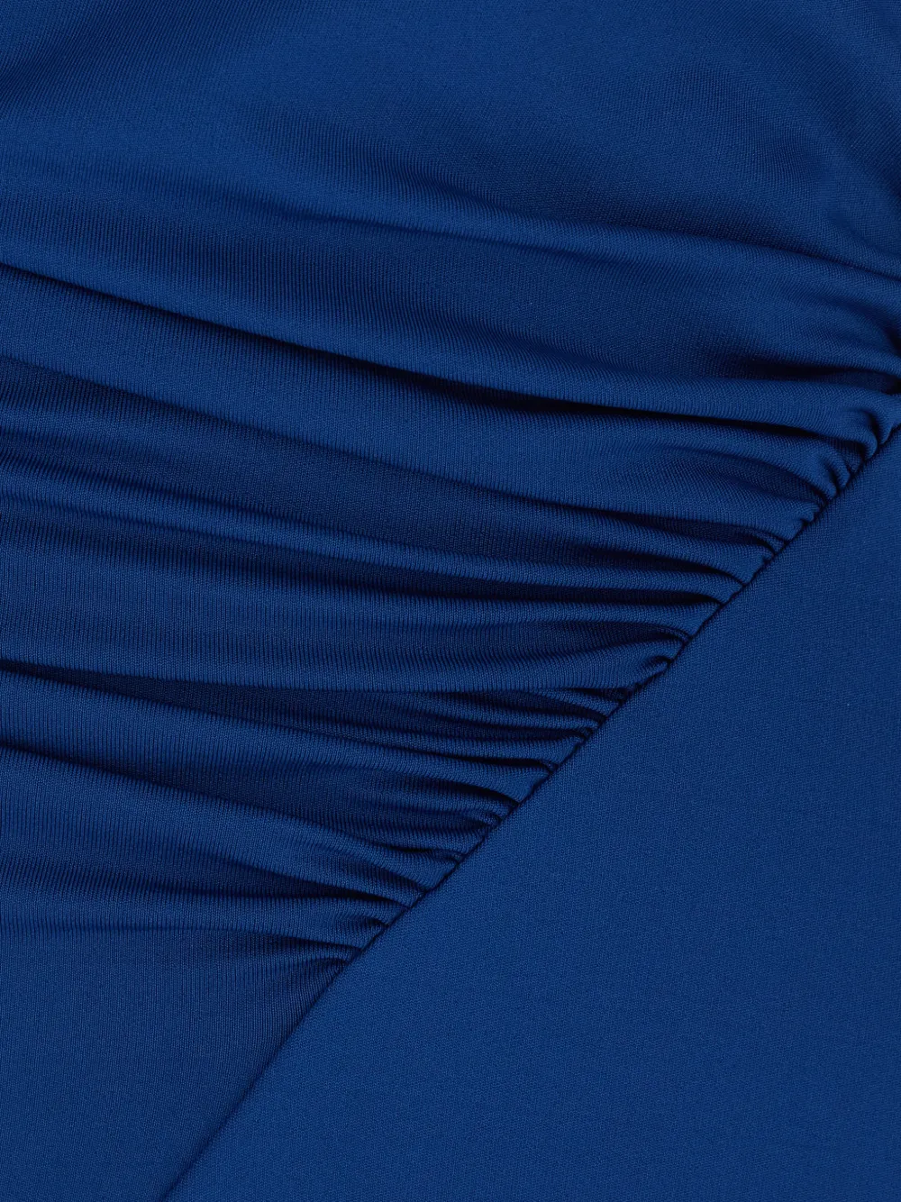 Victoria Beckham Blousey asymmetrische jurk Blauw