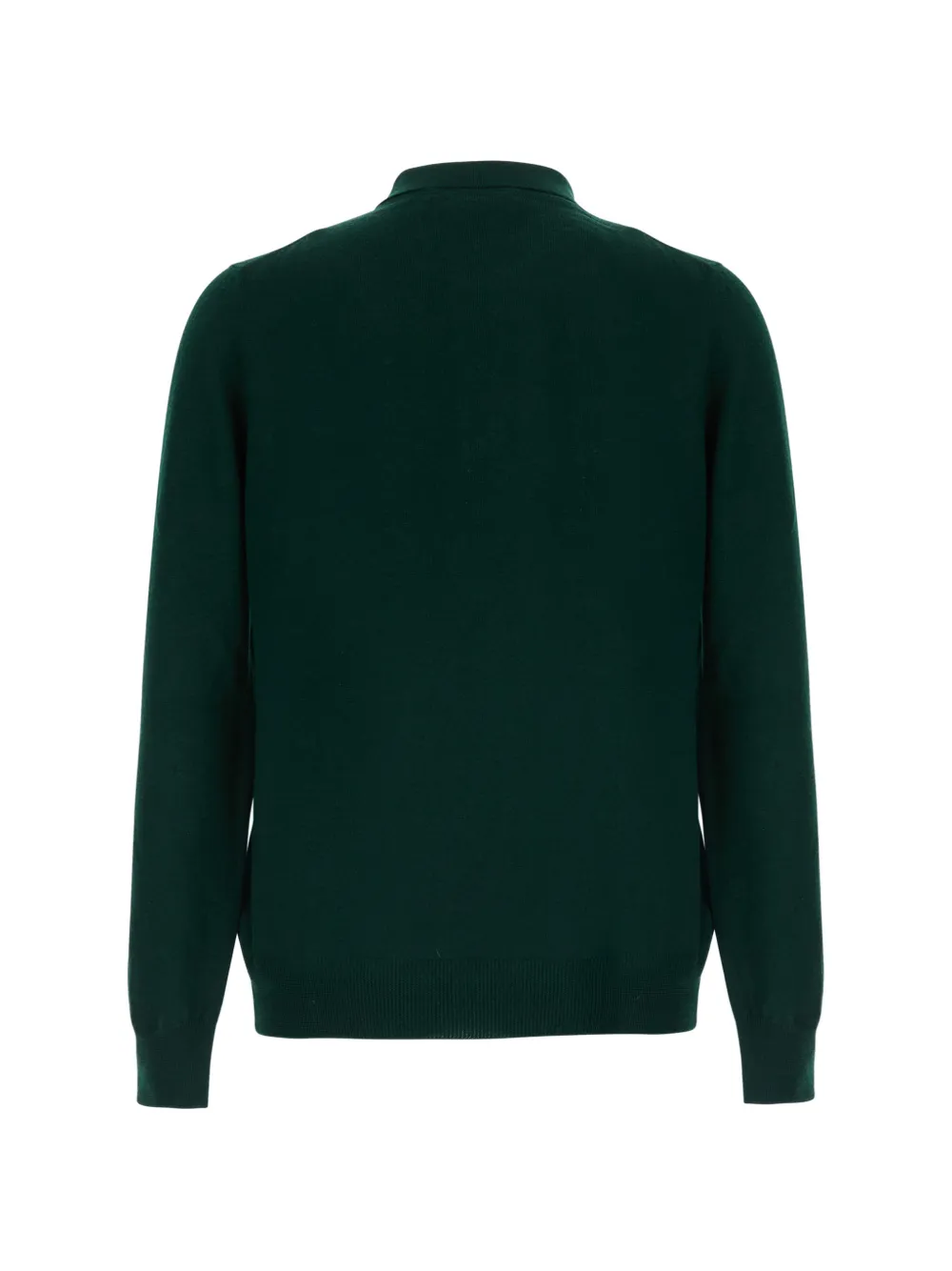 Tagliatore button-placket sweater Groen