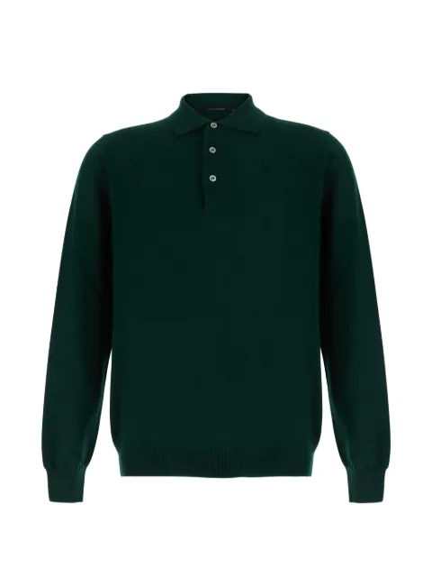 Tagliatore button-placket sweater