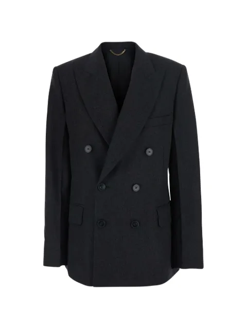 Victoria Beckham blazer de lana con doble botonadura