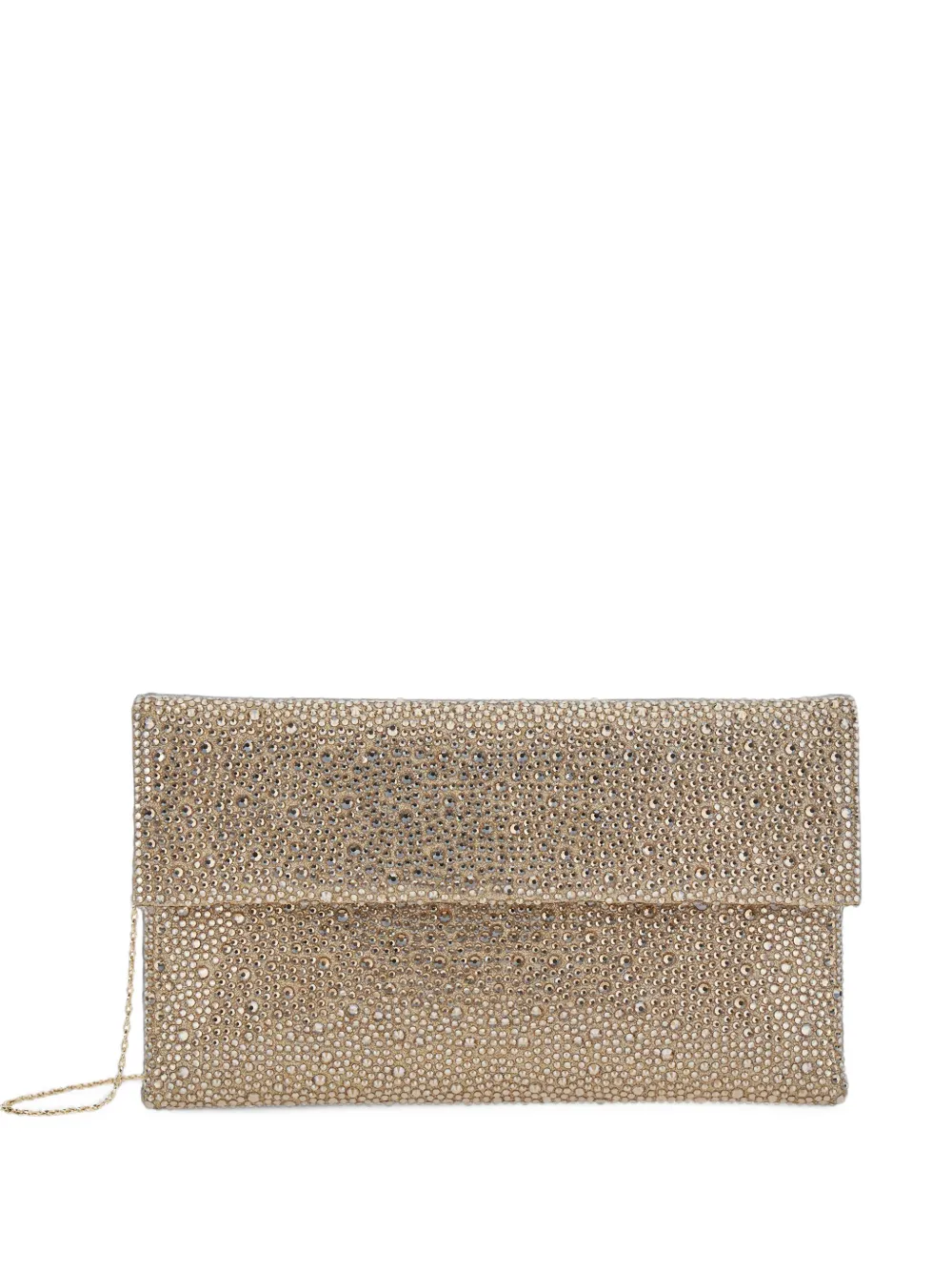 TWENTY FOURHAITCH crystal-embellished clutch bag - Oro
