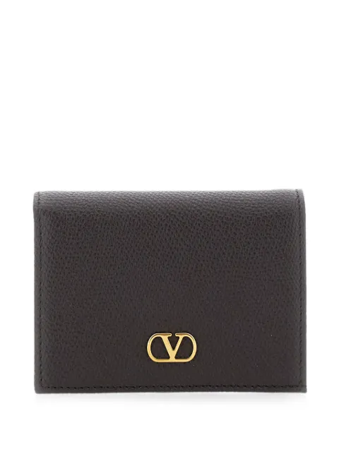 Valentino Garavani grained leather wallet