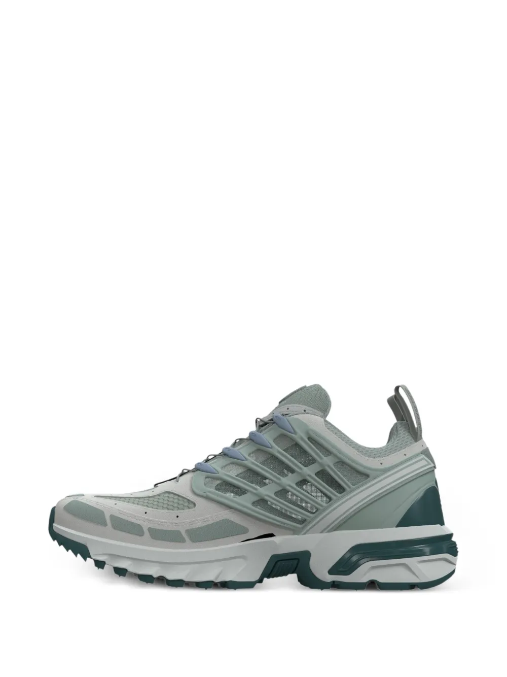 Salomon ACS Pro sneakers met vlakken en gekooid detail Groen