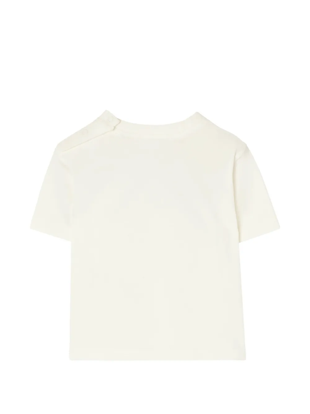 Burberry Kids T-shirt met print Wit