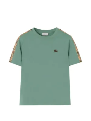 Burberry Kids EKD crew-neck Cotton T-shirt | Neutrals | FARFETCH
