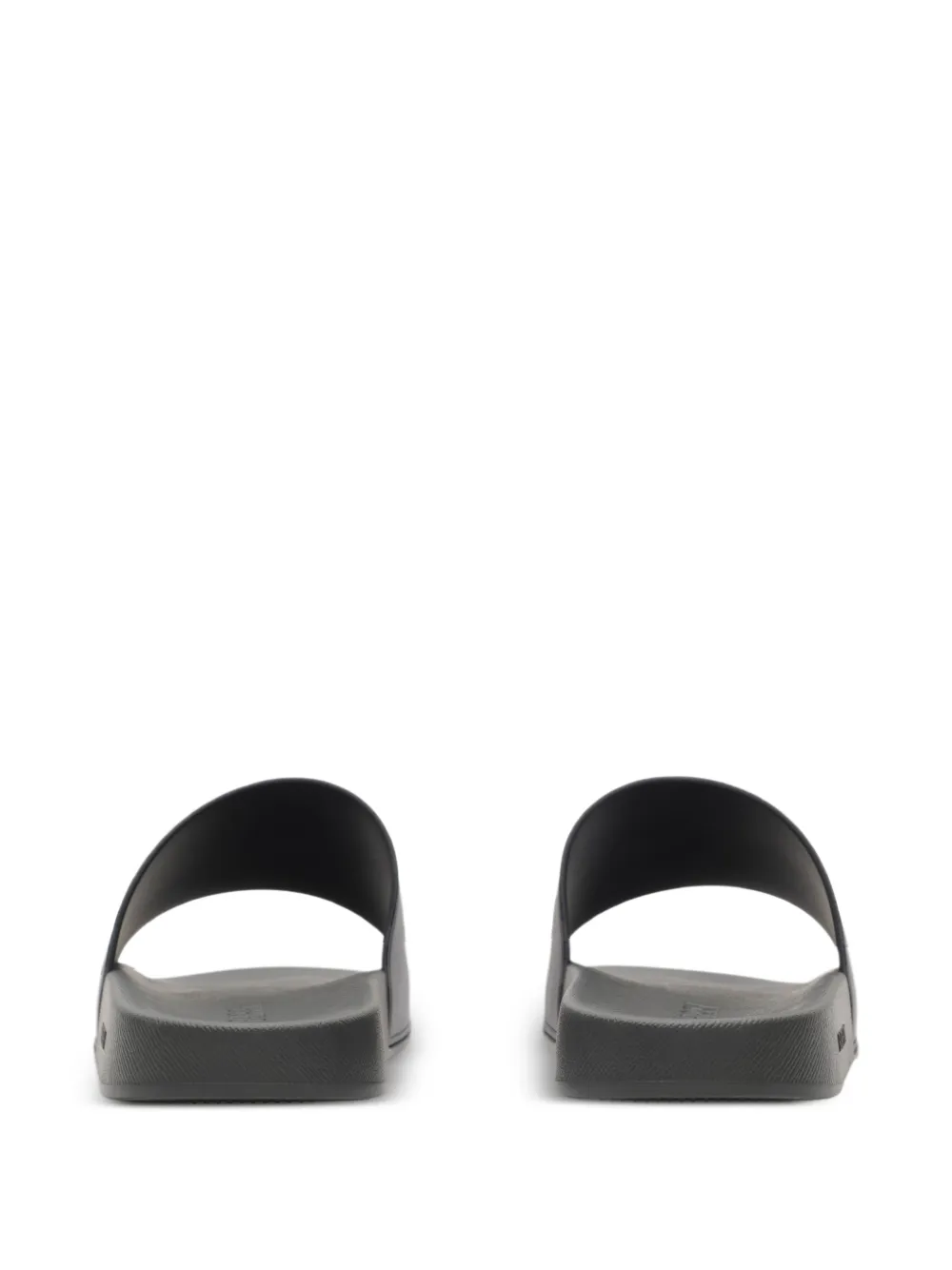Burberry Check slippers Zwart