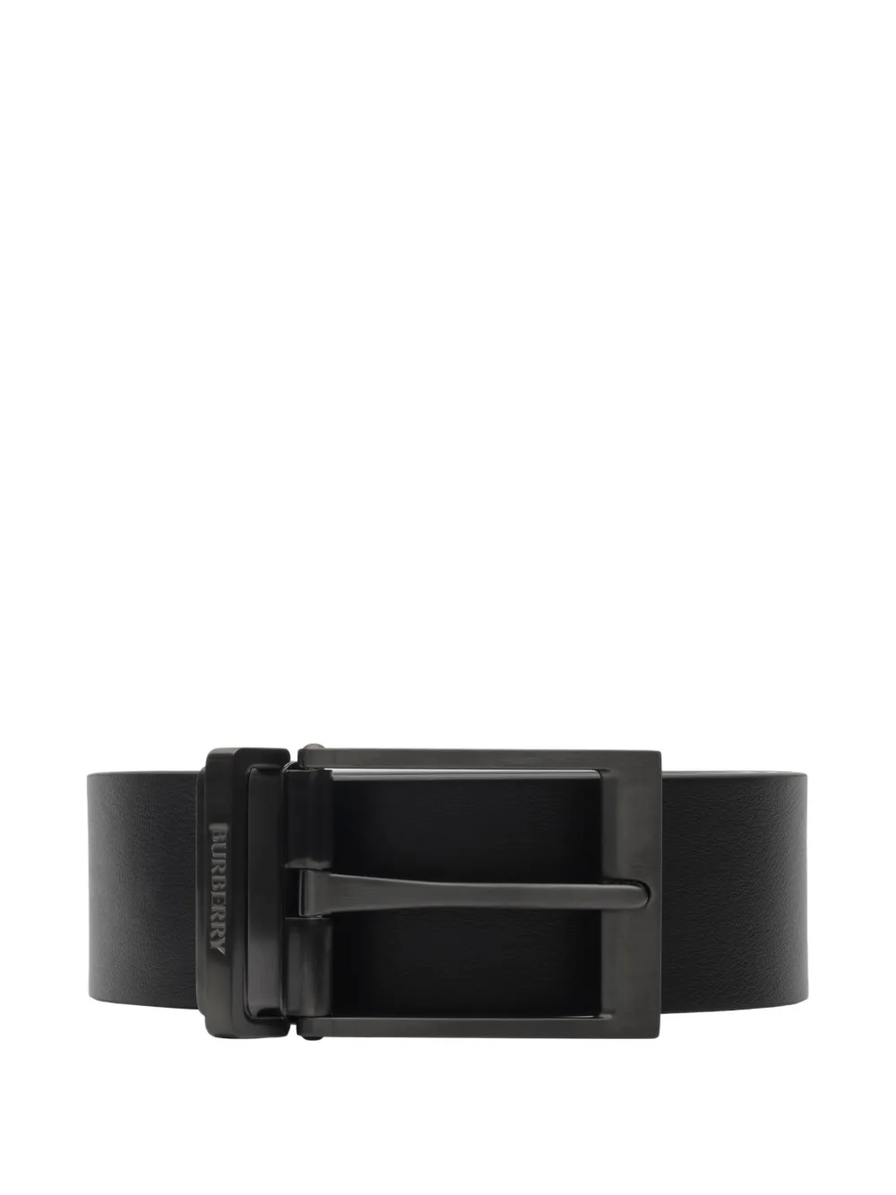 Burberry reversible Check belt - Nero