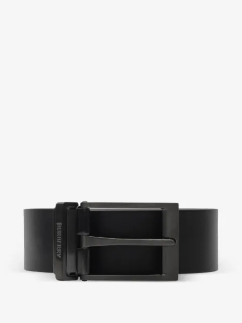 Burberry reversible Check belt