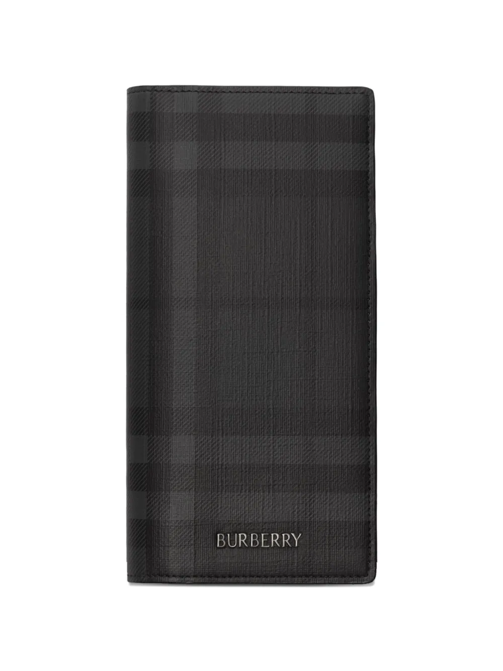 Burberry City Check continental wallet - Grigio