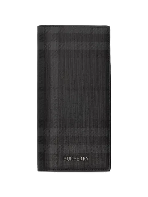 Burberry City Check continental wallet