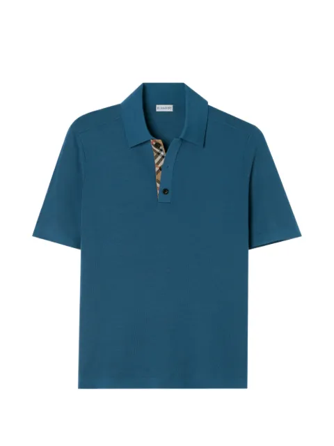 Burberry wool polo shirt