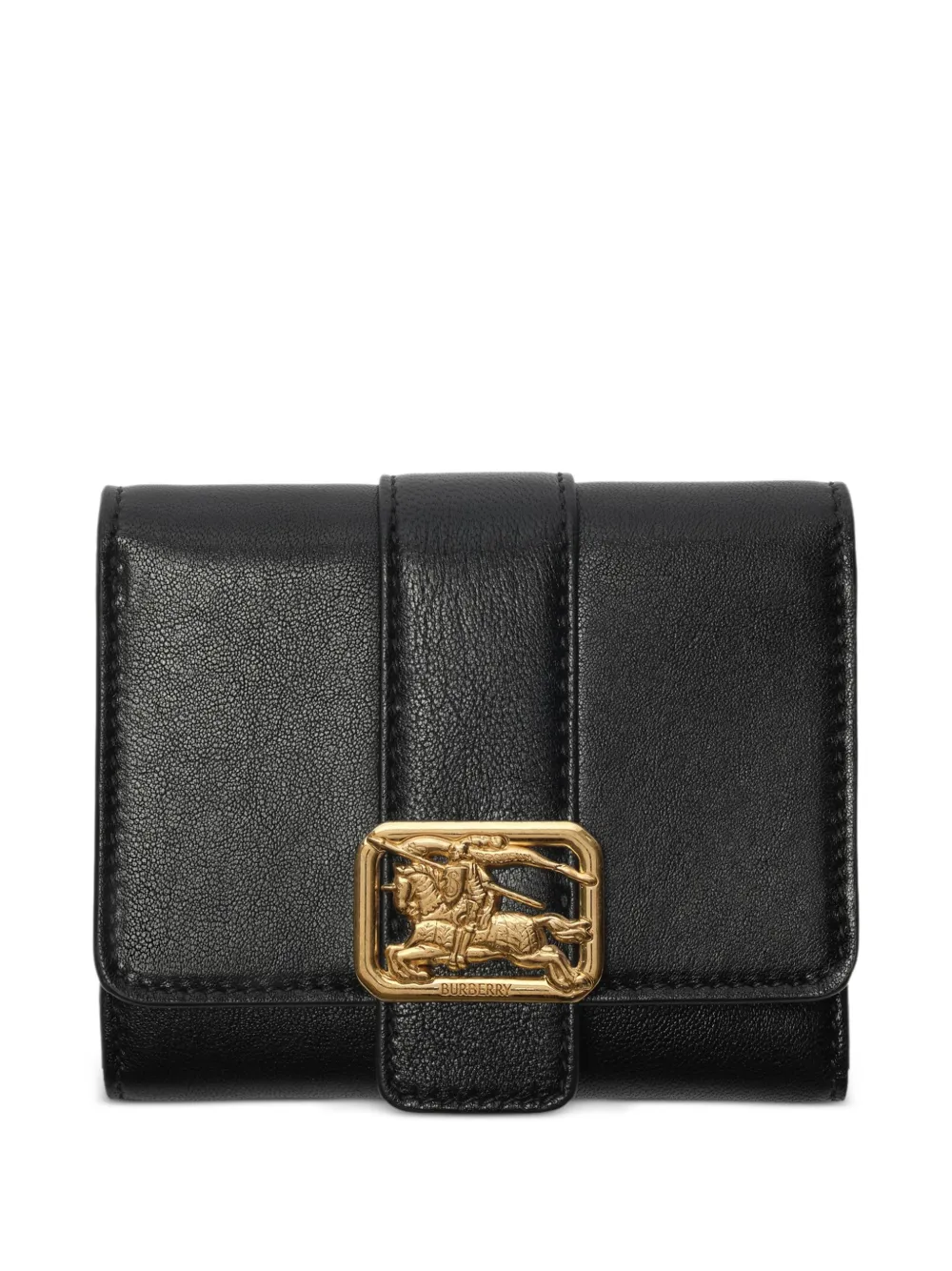 Burberry Rider compact wallet - Nero
