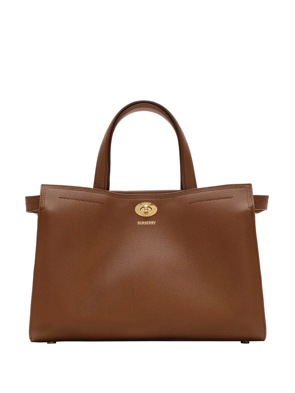 Burberry small Cotswolds Check tote - Marrone