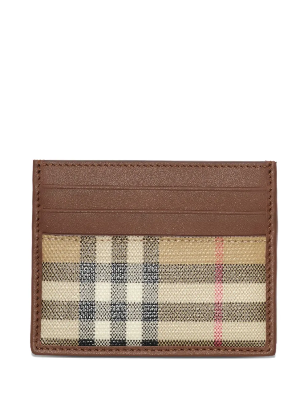 Burberry Pasjeshouder met ruiten Bruin