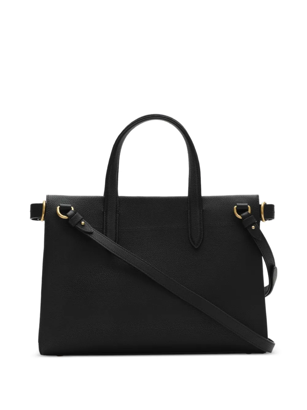 Burberry Cotswolds Check kleine shopper Zwart