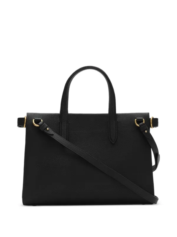 Burberry Small Cotswolds Check Tote | Black | FARFETCH